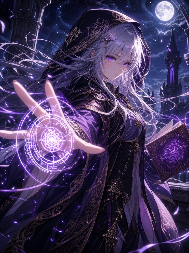 母狗官网动漫-魔法少女黑月传说 · 动漫短片